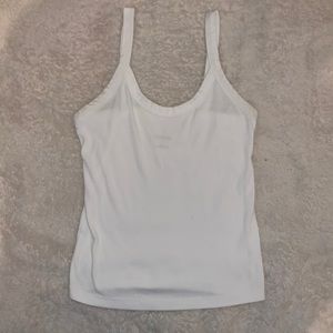 Wild Fable Extra Small White Ribbed Tank Top